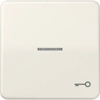 JUNG CD 590 KO5T schakelwip met sleutelsymbool en controlevenster CD500 creme