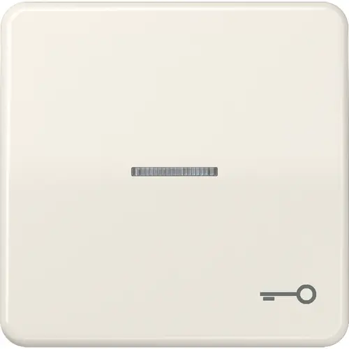 JUNG CD 590 KO5T schakelwip met sleutelsymbool en controlevenster CD500 creme