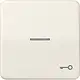 JUNG CD 590 KO5T schakelwip met sleutelsymbool en controlevenster CD500 creme