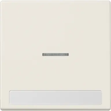 JUNG LS 990 NAKO5 schakelwip met controlevenster en tekstvenster LS990 creme