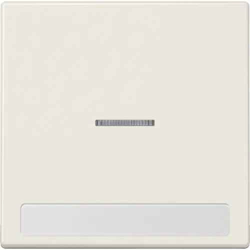 JUNG LS 990 NAKO5 schakelwip met controlevenster en tekstvenster LS990 creme