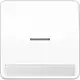 JUNG CD 590 NAKO5 WW schakelwip met controlevenster en tekstvenster CD500 alpine wit