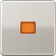 JUNG CD 590 KO PT schakelwip groot controlevenster CD500 platina