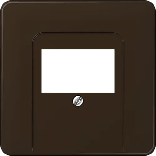 JUNG CD 569 T BR centraalplaat multimedia CD500 bruin