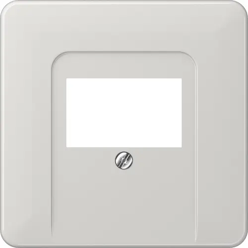 JUNG CD 569 T LG centraalplaat multimedia CD500 lichtgrijs