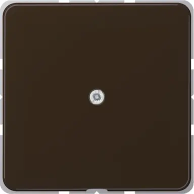 JUNG CD 590 A BR centraalplaat met snoerinvoer en draagring CD500 bruin