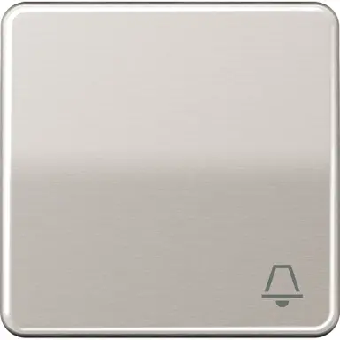 JUNG CD 590 K PT schakelwip met belsymbool CD500 platina