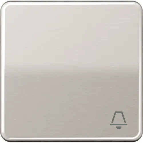 JUNG CD 590 K PT schakelwip met belsymbool CD500 platina
