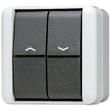 JUNG 809 VW jaloezieschakelaar opbouw IP44 WG800