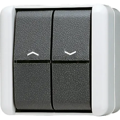 JUNG 809 VW jaloezieschakelaar opbouw IP44 WG800