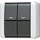 JUNG 809 VW jaloezieschakelaar opbouw IP44 WG800