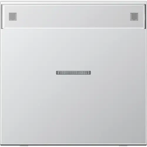 JUNG AL 2990 NAKO5 schakelwip met controlevenster en tekstvenster LS990 aluminium