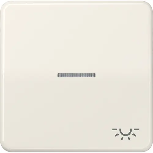 JUNG CD 590 KO5L schakelwip met lichtsymbool en controlevenster CD500 creme