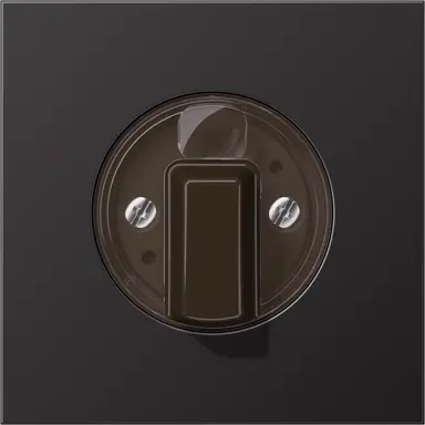 JUNG AL 1941 D draaiknop tbv jaloezie of draaischakelaar LS990 dark gelakt aluminium