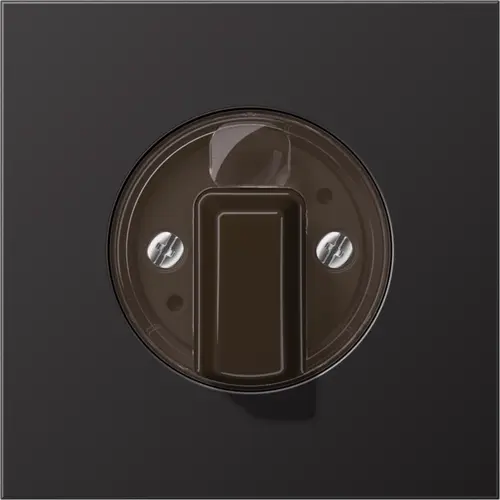 JUNG AL 1941 D draaiknop tbv jaloezie of draaischakelaar LS990 dark gelakt aluminium
