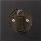 JUNG AL 1941 D draaiknop tbv jaloezie of draaischakelaar LS990 dark gelakt aluminium