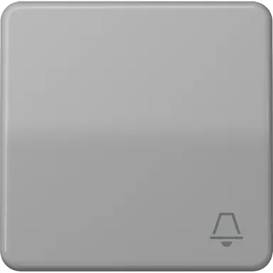 JUNG CD 590 K GR schakelwip met belsymbool CD500 grijs