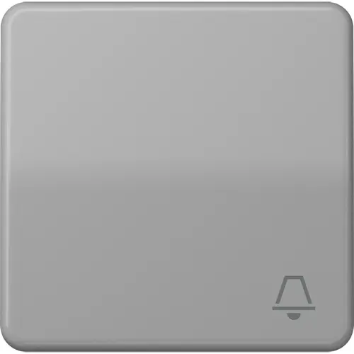 JUNG CD 590 K GR schakelwip met belsymbool CD500 grijs