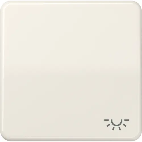 JUNG CD 590 L schakelwip met lichtsymbool CD500 creme