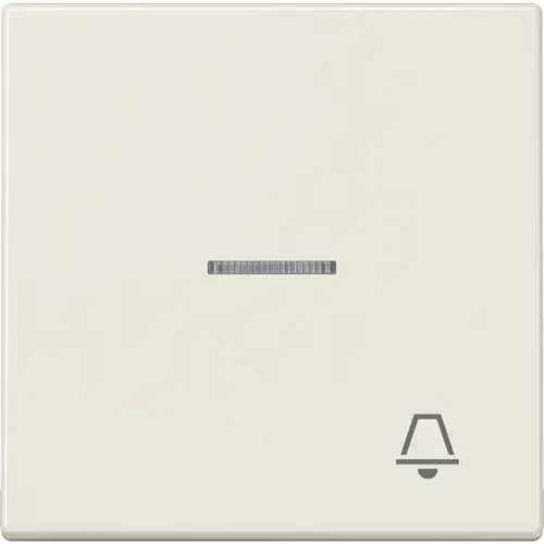 JUNG LS 990 KO5 K schakelwip met belsymbool en controlevenster LS990 creme