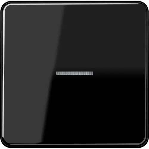 JUNG CD 590 KO5 SW schakelwip met controlevenster CD500 zwart glans