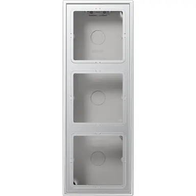 JUNG AL 2583 A-L opbouwbak 3-voudig LS990 aluminium