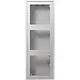 JUNG AL 2583 A-L opbouwbak 3-voudig LS990 aluminium
