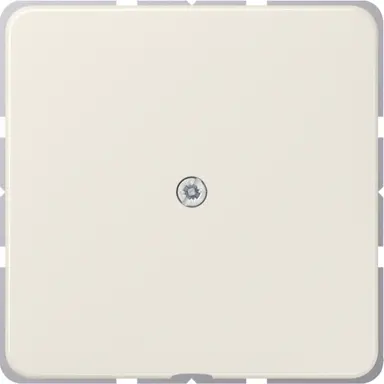 JUNG 590 A centraalplaat met snoerinvoer en draagring CD500 creme
