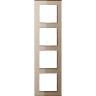 JUNG AC 584 GL CH afdekraam 4-voudig A Creation champagne glas