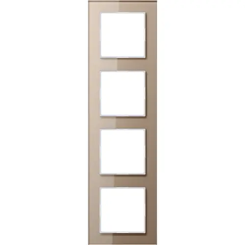 JUNG AC 584 GL CH afdekraam 4-voudig A Creation champagne glas