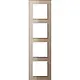 JUNG AC 584 GL CH afdekraam 4-voudig A Creation champagne glas