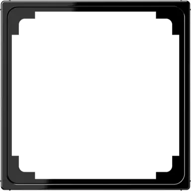 JUNG A 590 Z SW verloopplaat 50 x 50 mm A-range zwart glans