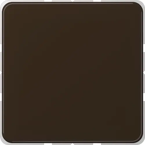 JUNG CD 594-0 BR centraalplaat blinddeksel incl. draagframe CD500 bruin