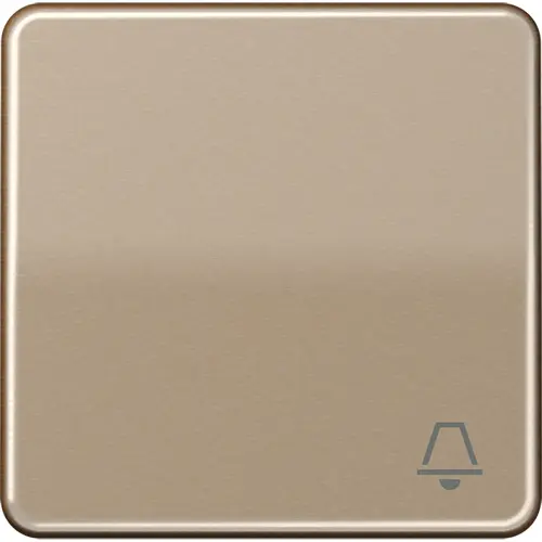 JUNG CD 590 K GB schakelwip met belsymbool CD500 goud brons