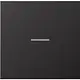 JUNG AL 2990 KO5 D schakelwip met controlevenster LS990 dark gelakt aluminium