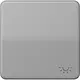 JUNG CD 590 L GR schakelwip met lichtsymbool CD500 grijs