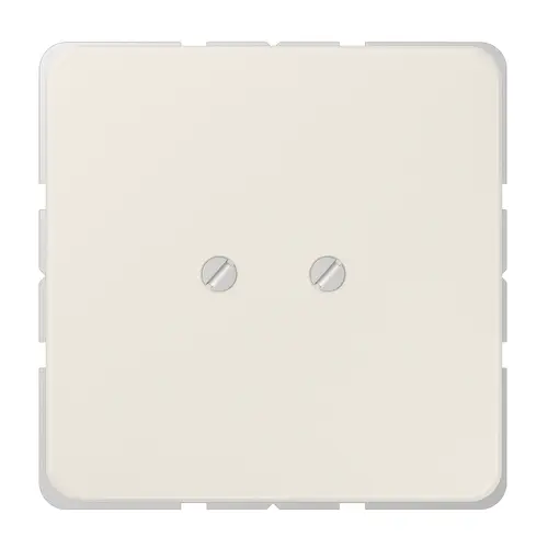 JUNG 561 B centraalplaat blinddeksel geschroefd incl. draagframe CD500 creme