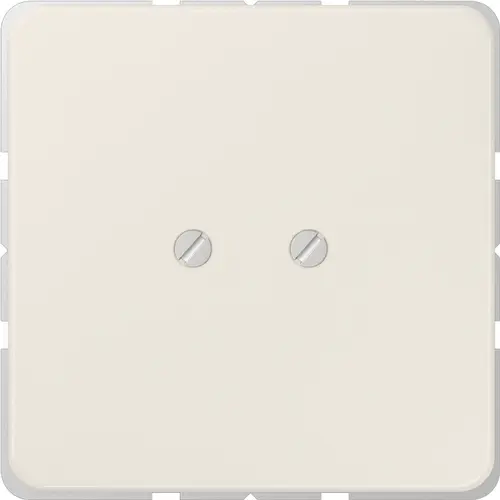 JUNG 561 B centraalplaat blinddeksel geschroefd incl. draagframe CD500 creme