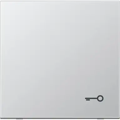 JUNG AL 2990 T schakelwip met sleutelsymbool LS990 aluminium