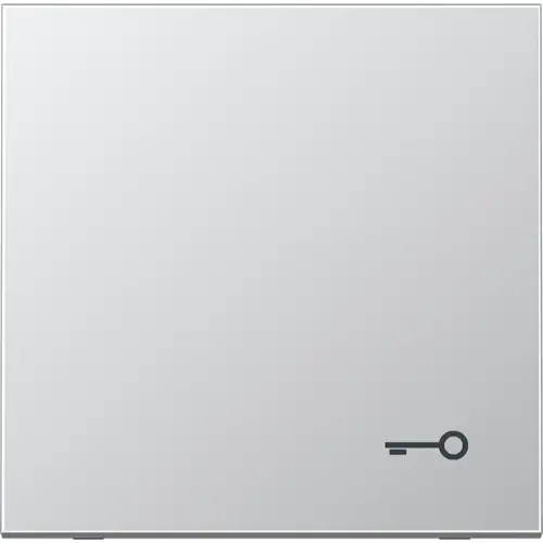 JUNG AL 2990 T schakelwip met sleutelsymbool LS990 aluminium