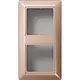 JUNG AS 582 A CH opbouwbak 2-voudig A-range champagne