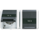 JUNG 8220 NAW wandcontactdoos 16A 2-voudig randaarde opbouw IP44 horizontaal WG800