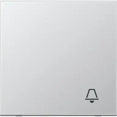 JUNG AL 2990 K schakelwip met belsymbool LS990 aluminium