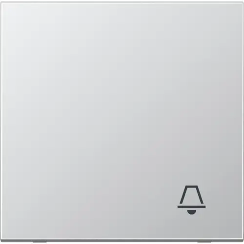 JUNG AL 2990 K schakelwip met belsymbool LS990 aluminium