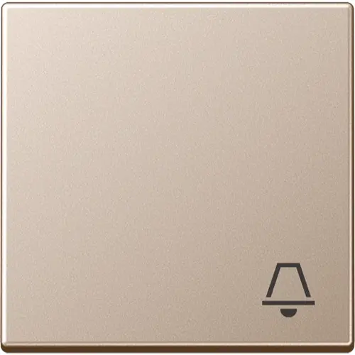 JUNG A 590 K CH schakelwip met belsymbool A-range champagne