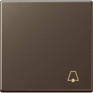 JUNG A 590 K MO schakelwip met belsymbool A-range mokka
