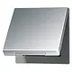JUNG GCR 2990 KL klapdeksel voor wandcontactdoos en centraaldelen van 50 x 50 mm LS990 glanzend chroom