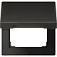 JUNG AL 2990 KL AN klapdeksel voor wandcontactdoos en centraaldelen van 50 x 50 mm LS990 antraciet gelakt aluminium