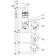 JUNG UD 1755 REG universele DIN-rail LED-dimmer 3-100W