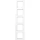 JUNG A 5585 BF WW afdekraam 5-voudig A550 alpine wit